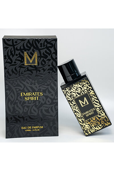 VM PERFUMES عطر إميريتس سبيريت أو دو برفوم 100 مل للرجال - زعفران، لافندر، تبغ، باتشولي وجلد