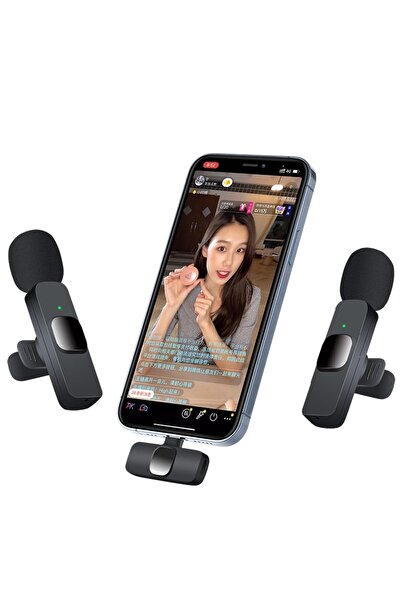 OEM Set Lavaliera Wireless Microfon Profesionale Plug&Play pentru Interviuri, Podcast, Live