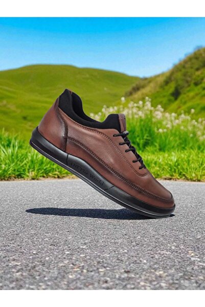 Voyager Men's Genuine Leather Thermo Sole Orthopedic Daily Shoes