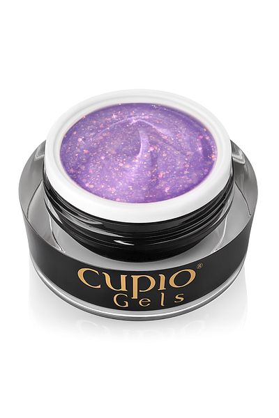 Cupio Staviteľný gél s trblietkami - Bubble 15ml