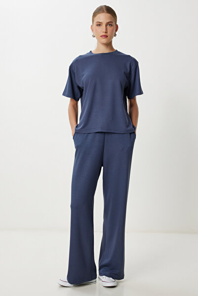 Lovelyİstanbul Costum de jos și sus, confortabil, elastic, tricotat LBY0004 S...