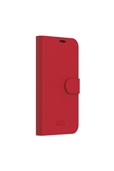 EIGER Husa North Folio Case pentru iPhone 16, Rosu