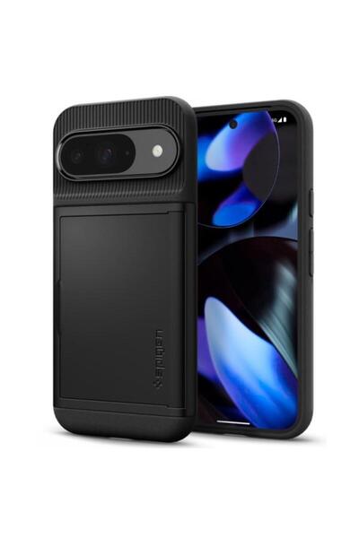Spigen Θήκη για Google Pixel 9 / 9 Pro, Spigen, Slim Armor CS, Μαύρο