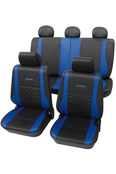 PETEX Set huse auto Exclusive, pentru scaune față și spate, culoare negru/alb...