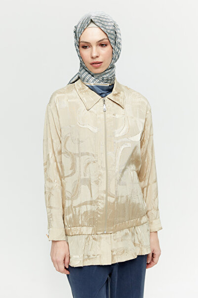 Setrms Fermuarlı Jakarlı Kap