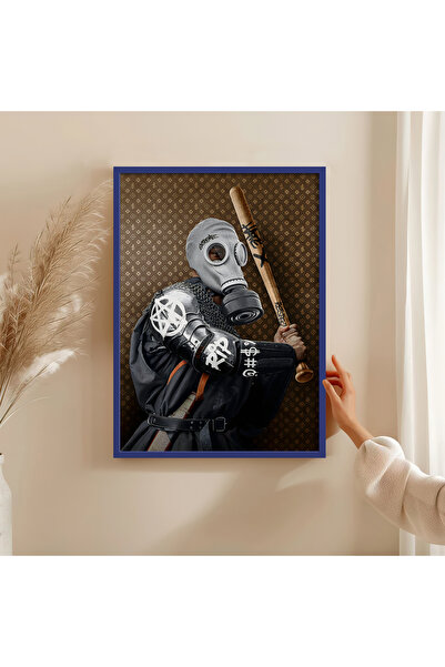 HOMEPACK Wooden Frame Painting Framed Poster Art Wall Decor Tk/1494