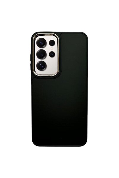 lemontti Husa Frame pentru Samsung Galaxy S25 Ultra, Negru