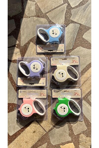 Dalian Home Led Işıklı Evcil Hayvan Gezdirme Tasması 5 mt Otomatik Geri Sarma...