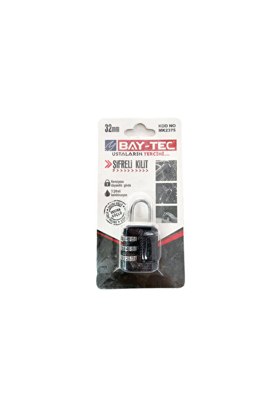 BAYTEK Mk2375 Combination Padlock 32 mm