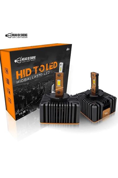 OEM Set 2 LED Auto LED D30 D1S, 70W, 7600 Lumeni, 6000K, Plug&Play