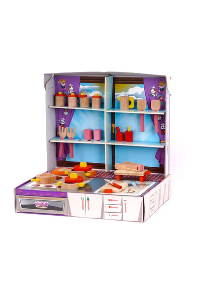 BALATOYZ Wood - Miniature Stove Set