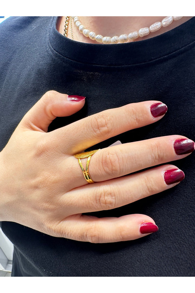 Recep Turan Kuyumculuk 3,94 (GRAM) Tek Çeyrek Yüzük 22 Ayar Altın