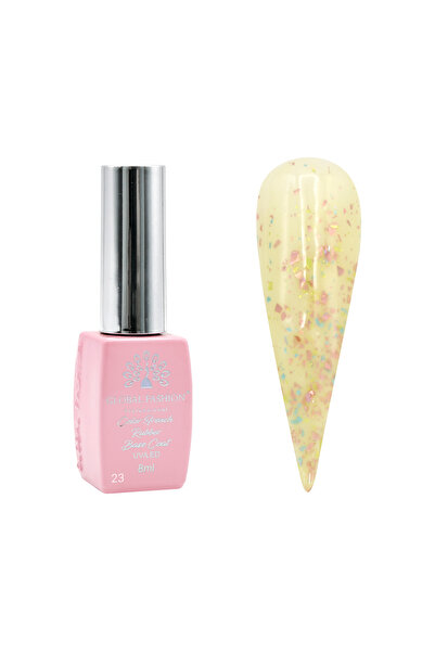 global fashion Ελαστική βάση νυχιών με φύλλο αλουμινίου, Global Fashion, 8 ml...