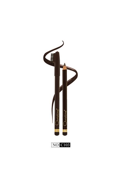 Christine Waterproof Eyebrow Pencil Dark Brown C103