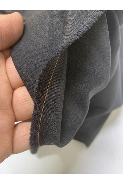 Yiğit Kumaş Trousers Flexible Buckle Fabric, Piece 170X140 cm Black