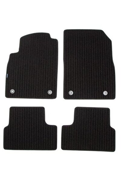 PETEX Set covorașe auto tip mochetă PETEX, model Remo, culoare negru, compati...