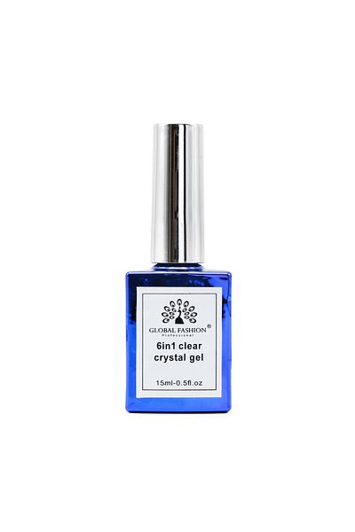 global fashion Gel pentru modelare Cristal Gel, 15 ml, transparent