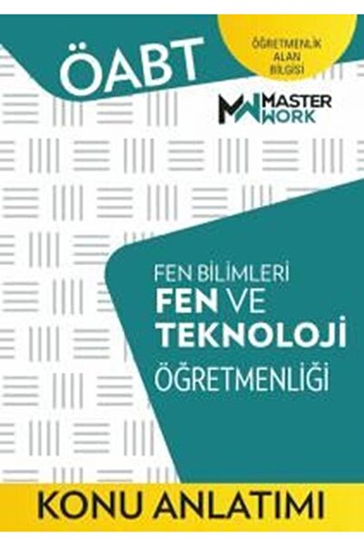 MASTERWORK ÖABT Din Kültürü ve Ahlak Bilgisi Öğretmenliği - Konu Anlatımı