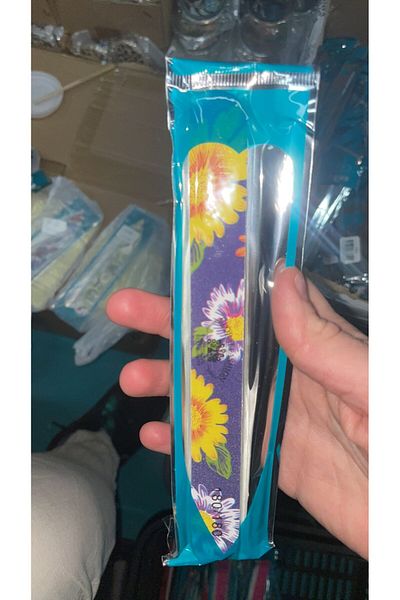 global fashion Global Fashion nail file, straight, grit 180/180