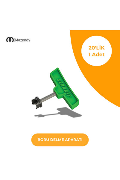 MAZENDY Damla Sulama 20'lik Kangal Boru Delme Aparatı (1 Adet)