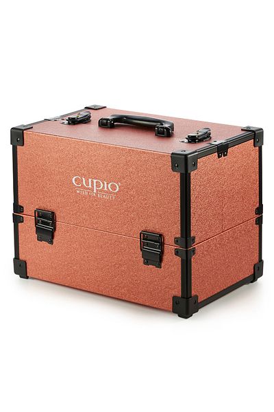 Cupio Metalická kozmetická taštička - ružovo-zlatá