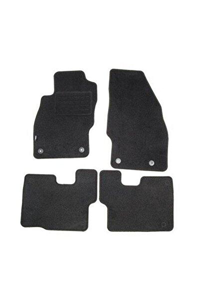 PETEX Set covorașe auto din mochetă Rex, grafit, compatibile cu Opel Corsa E