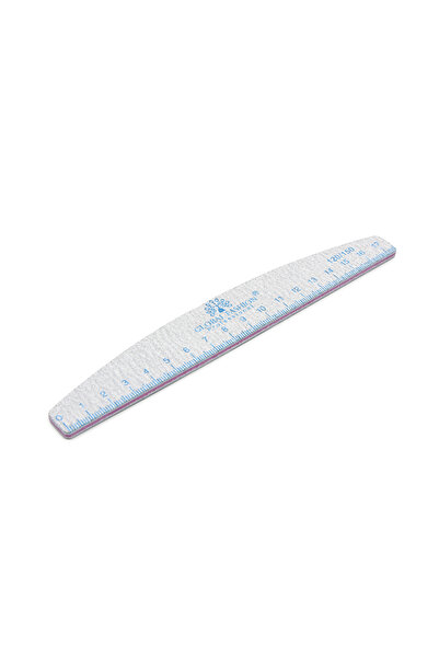 global fashion Nail file with ruler, 120/150, blue, 1 piece