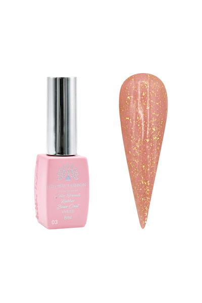 global fashion Βάση από αλουμινόχαρτο, βάση νυχιών με επένδυση από καουτσούκ,...