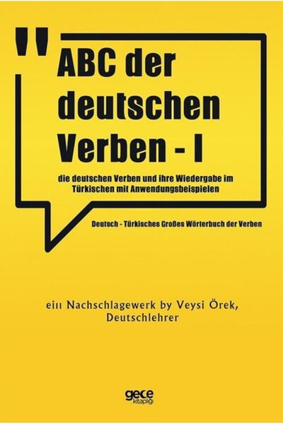 Gece Kitaplığı ABC Der Deutschen Verben - 1