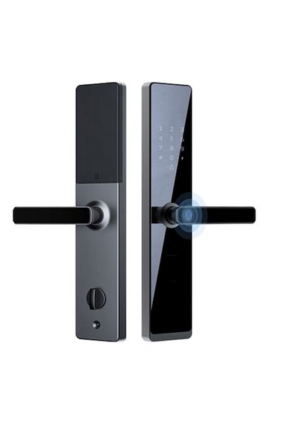 OEM Încuietoare inteligentă pentru ușă model EWK05 cu aplicație wireless pentru Android și iOS, card, amprentă, parolă, cheie.