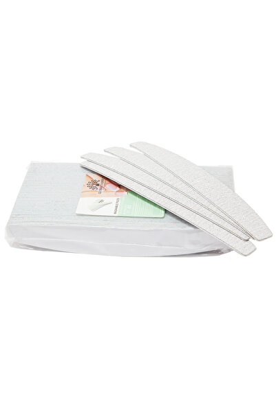 global fashion Set of 50 file refills for metal crescent base, grit 80