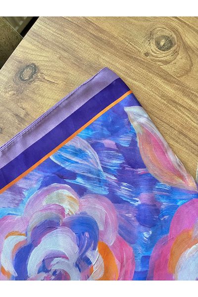 BOUTİCON Soft Batik Rose Shal