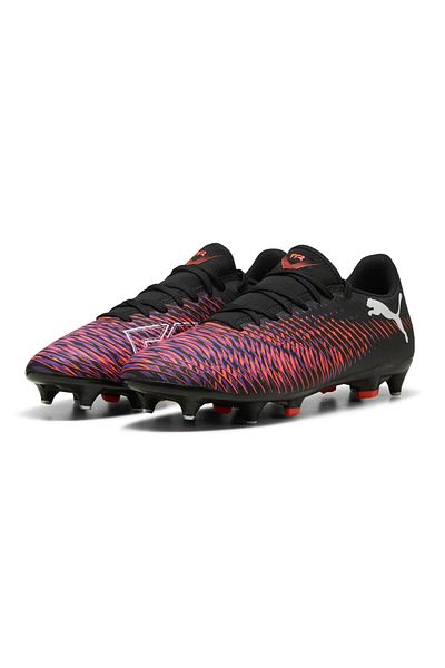 Puma FUTURE 8 Abrasion Resistant Footbal Shoes Men's Bright Red Black