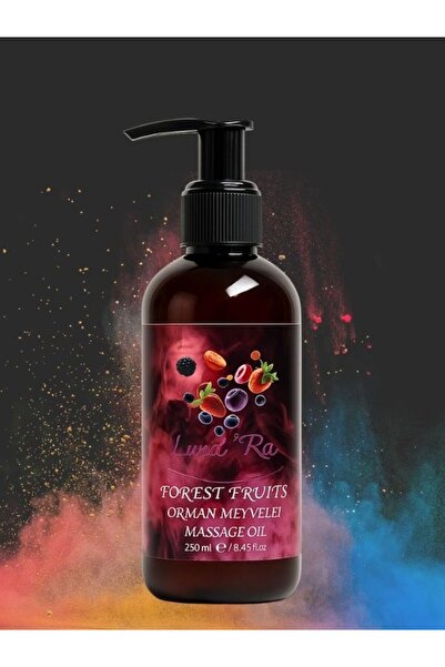 Lunara Masaj Yağı Yoğun Etkili Aromaterapi Vücut Masaj Spa Yağı Orman Meyveli...