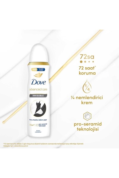 Dove advanced care ınvısıble deodorant 150 ml