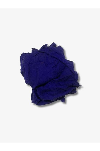 Yiğit Kumaş Linen Ayrobin Fabric, Piece 140X140 cm Navy Blue