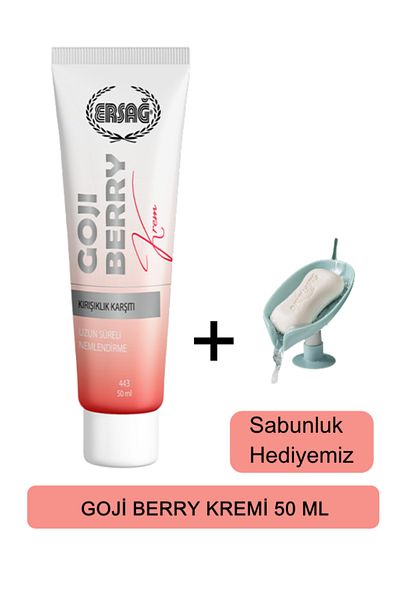 Ersağ Goji Berry Anti-Wrinkle Cream 50ml - Our Soap Dispenser Gift 443-08