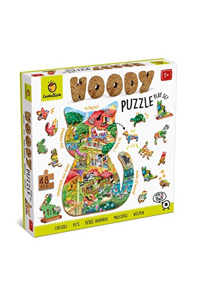 ludattica Ahşap Puzzle - Evcil Hayvanlar