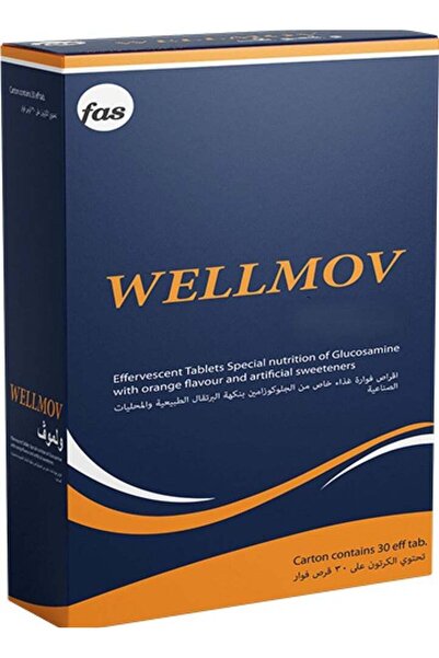 Fas مكمل غذائي ويلموف - 30 قرصًا فوارًا
