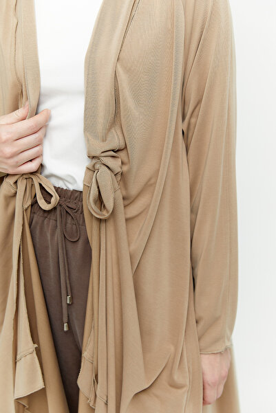 Setrms Kuşaklı Şal Yaka Salaş Hırka