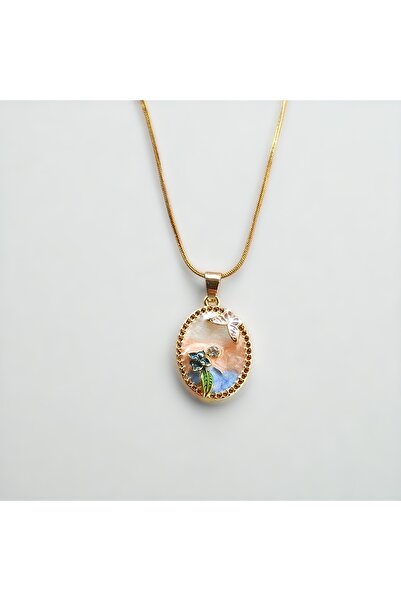 TAKVANOV 316L Kararmaz Çelik Pinterest Stili Ucuz Kadın Kolye – Zarif ve Minimal