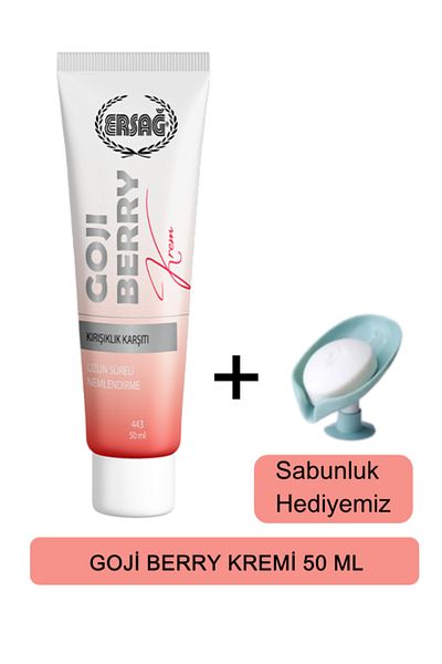 Ersağ Goji Berry Anti-Wrinkle Cream 50ml - Our Soap Dispenser Gift 443-03