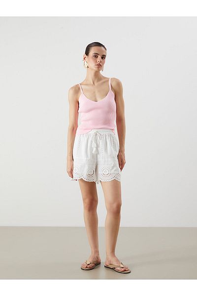 LC Waikiki V-Neck Strap Women's Knitwear Undershirt