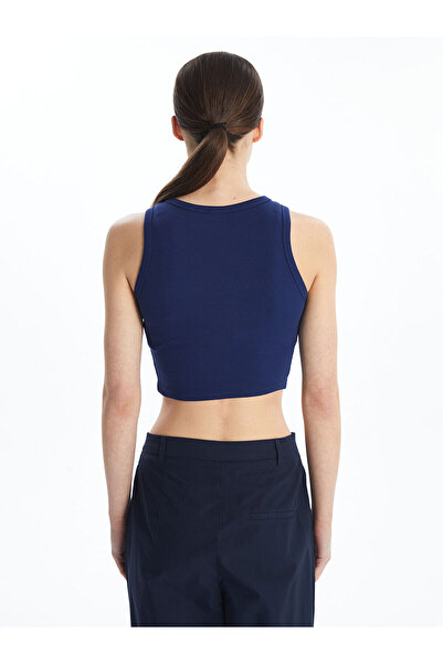 LC Waikiki Lcw Vision Crew Neck Textured Women's Crop (S5)