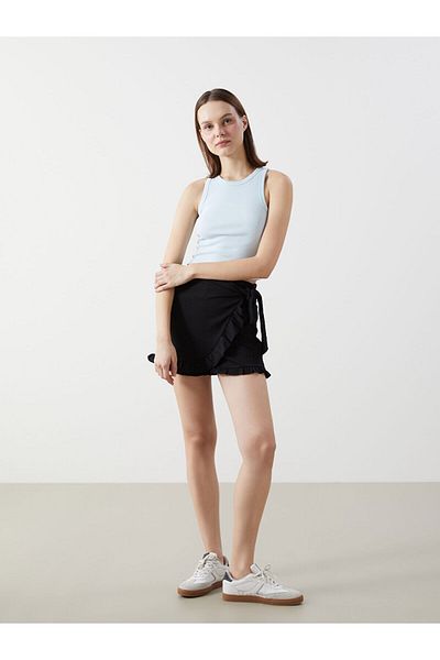 LC Waikiki Crew Neck Crop Women's Athlete