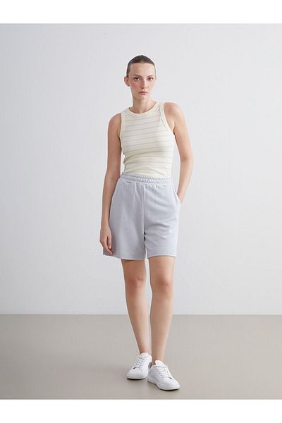 LC Waikiki Crew Neck Striped Women's Athlete
