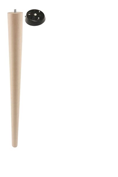 Yonga ahşap kayın konik ayak