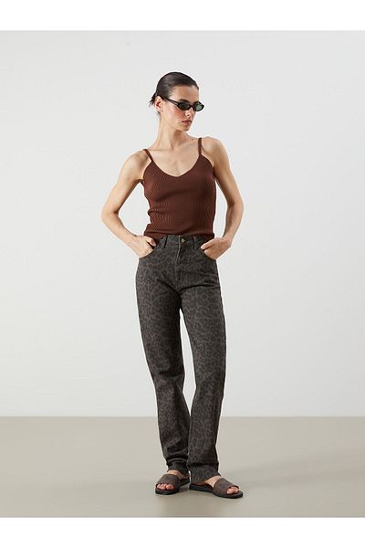 LC Waikiki V-Neck Strap Women's Knitwear Undershirt