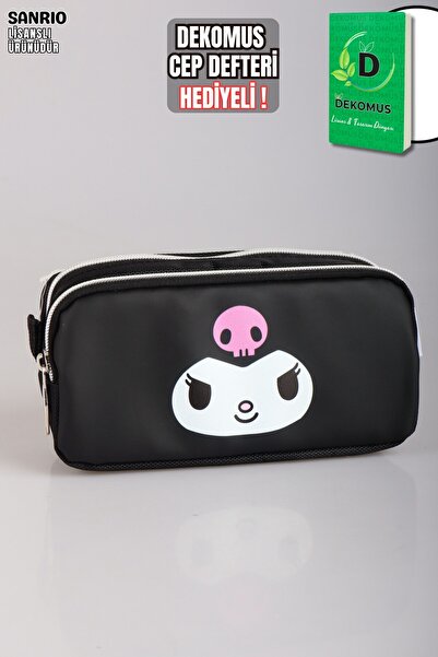 kuromi "Dekomus Pocket Notebook with Gift" New Season Licensed " "Shadow Chic" Special Collection Pen Bag