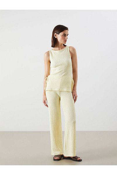 LC Waikiki Crew Neck Textured Women's Athlete